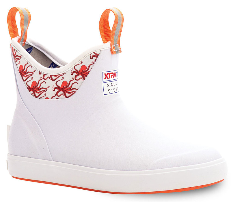 Xtratuf Womens Ankle Boot Salmon Sisters Octopus TackleDirect