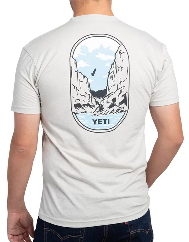 YETI Grand Canyon Short Sleeve T-Shirt - Sand - TackleDirect