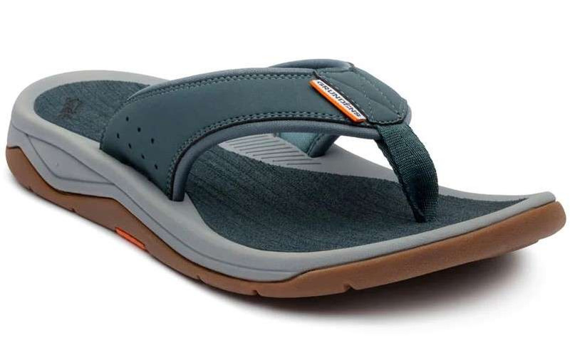 Grundens Deck Boss Sandal Dark Slate TackleDirect