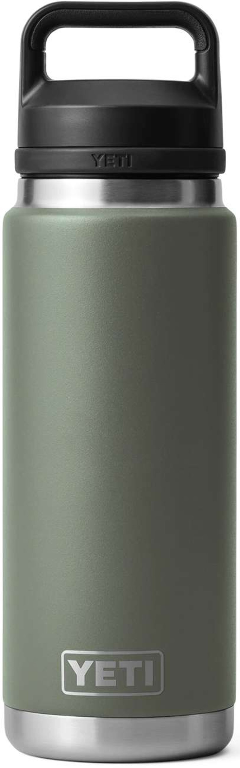 YETI Rambler Bottle - 26 oz. - Chug Cap - Granite Gray - TackleDirect