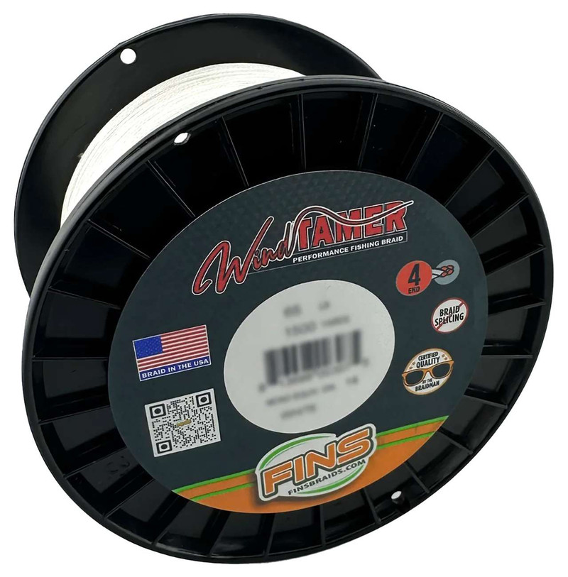 FINS Windtamer Braided Fishing Lines - TackleDirect