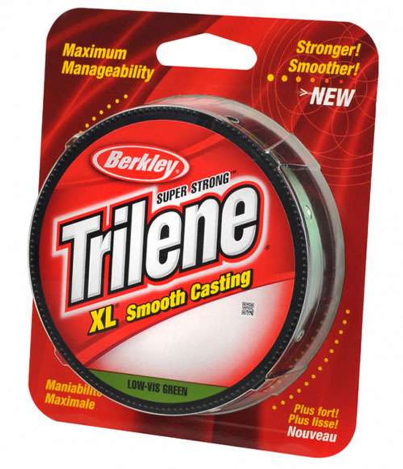 Berkley Trilene XT Extra Tough Filler Spool, Low-Vis Green