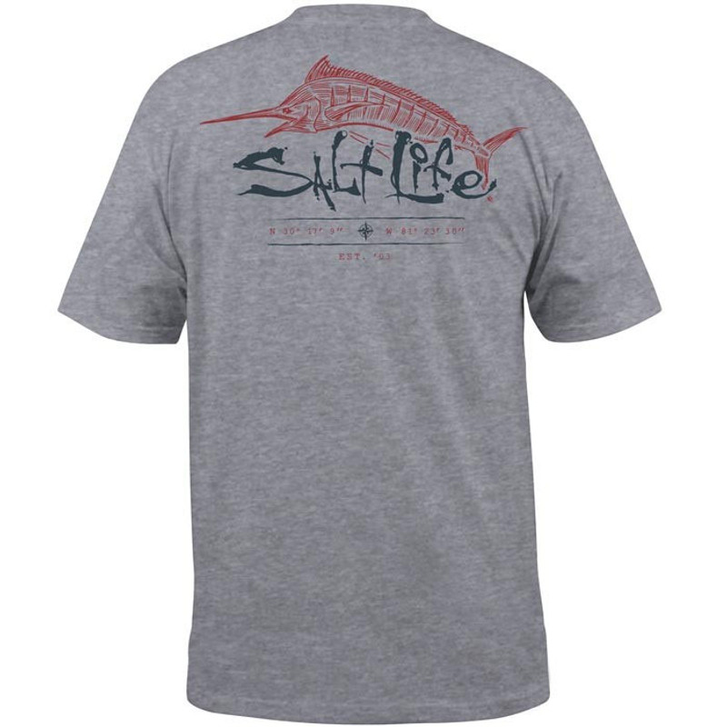 Florida Marlin Short Sleeve Performance Shirt - Old Salt Store