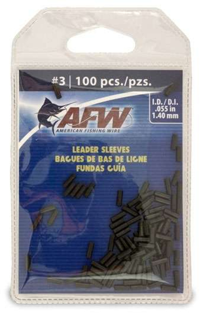 Leader Single Sleeves American Fishing Barrel Wire