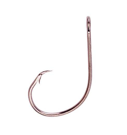 Eagle Claw Lazer Sharp Circle Offset Fishing Hooks - Sea Guard Red