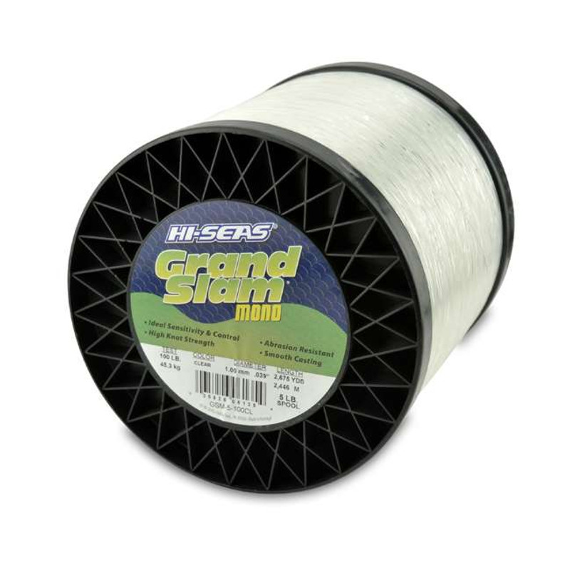 Monofilament Fishing Line 5lb spool Clear/Light Blue 