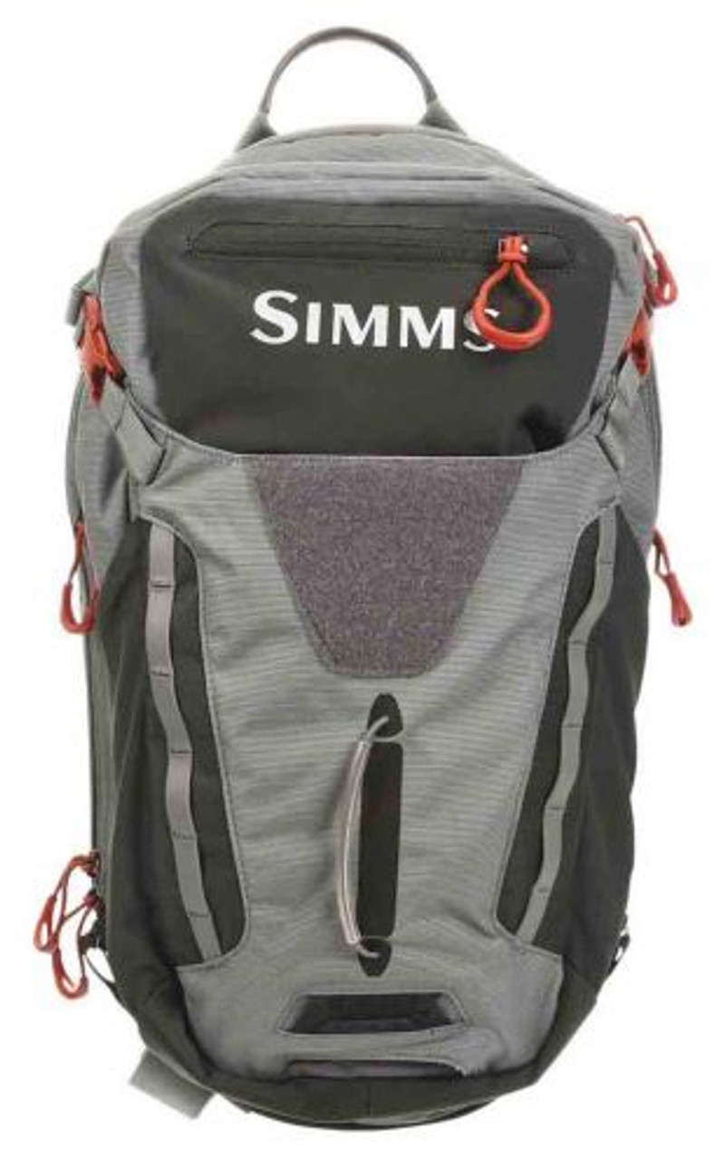Simms Freestone Right Shoulder Tactical Fishing Sling Pack， Water Resistant  Bag， Midnight