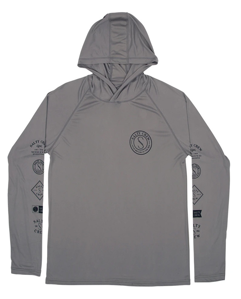 Salty Crew Palomar Pinnacle Tech Hood Shirts - TackleDirect