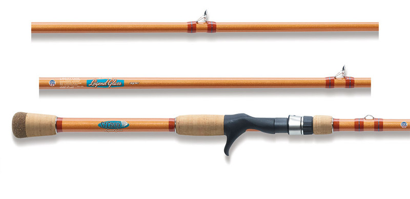 St. Croix Legend Glass Casting Rods