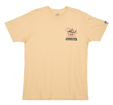 Salty Crew Beachcomber Short Sleeve T-Shirt - Camel - TackleDirect