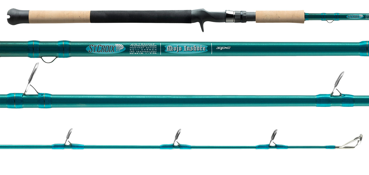 St. Croix Mojo Inshore Casting Rods