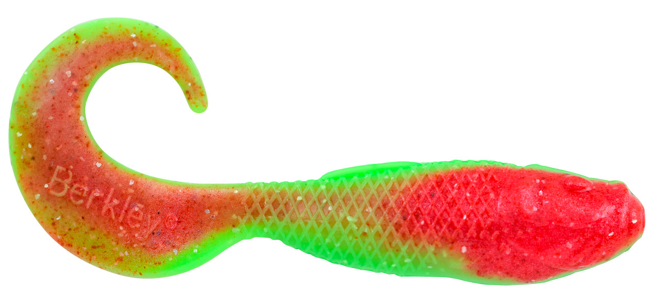 Berkley Gulp! Alive! Saltwater Swimming Mullet 4in - Pearl White/Pink Soft Bait