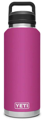 Yeti Ramble 🌺🌺 46oz Prickly Pear Pink Bottle 🌺🌺 W/ Chug Cap RARE NWT