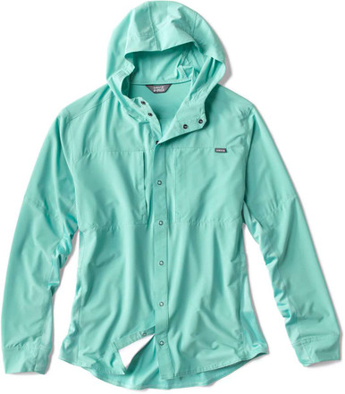 Orvis Women's Hooded Open Air Caster, M / Dusty Blue