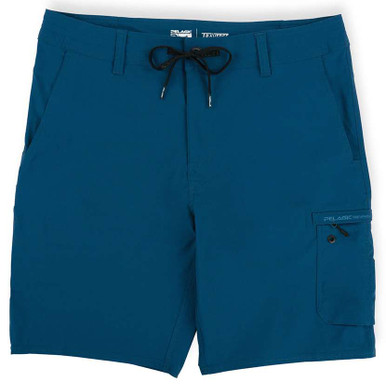 Pelagic Traverse Hybrid Fishing Short - Smokey Blue - 32 - TackleDirect