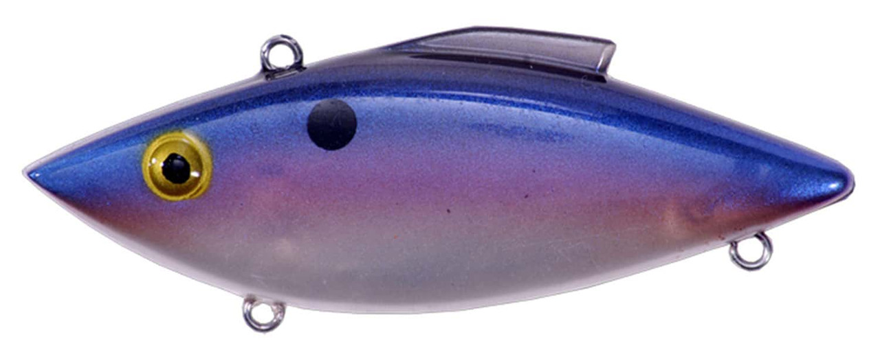 Bill Lewis RT25 1/2 Oz Rat-L-Trap Color 25 Chrome Black Back for sale  online