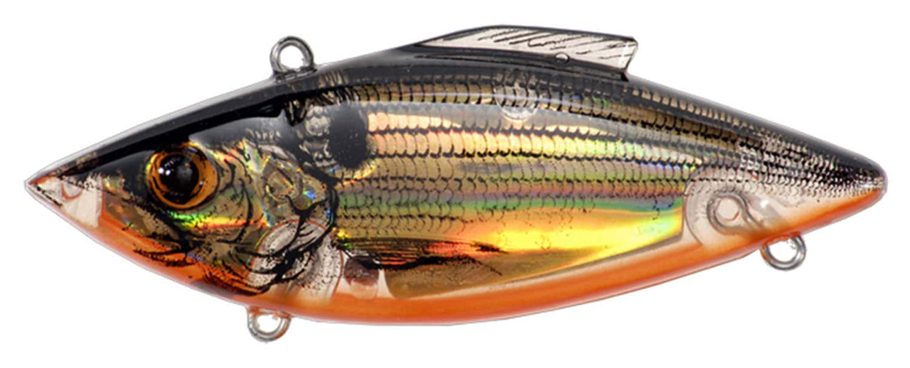 Bill Lewis RT25 1/2 Oz Rat-L-Trap Color 25 Chrome Black Back for sale  online