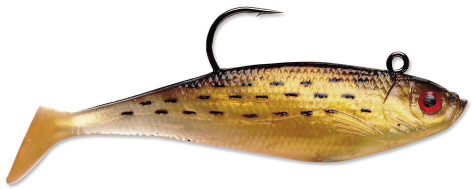 3 Pkgs Storm Wildeye Swim Shad 03 Shiner Chartreuse Silver & for sale  online