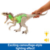 INDOMINUS REX CAMOFLAUGE 'N BATTLE GLOWING ROAR ACTION