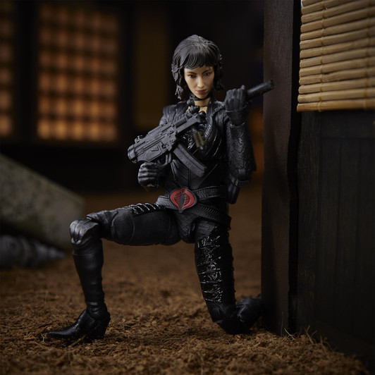 BARONESS G.I. JOE CLASSIFIED SERIES SNAKE EYES ORIGINS