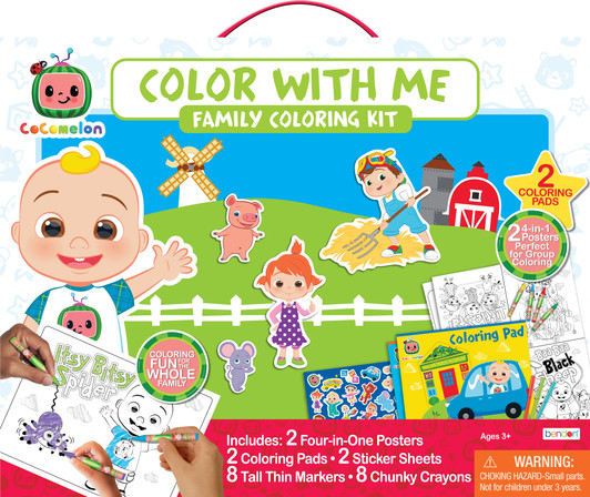 ACTIVITY COCOMELON COLOR WITH ME