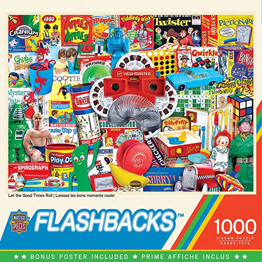 FLASHBACK PUZZLE 1000 PIECE/BONUS POSTER