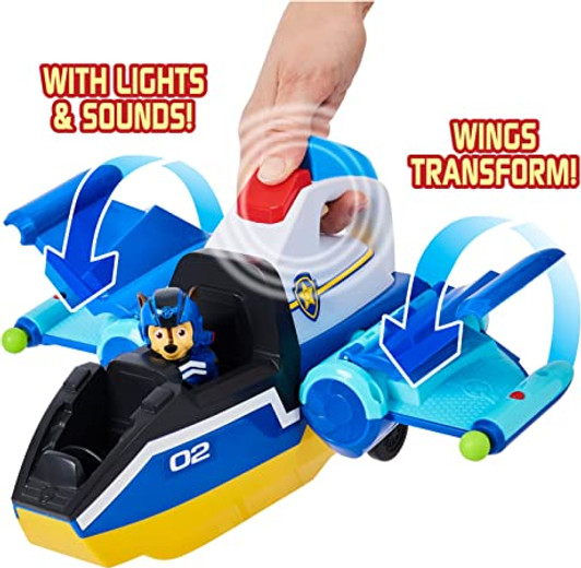 SPIRAL RESCUE JET PAW PATROL JET TO THE RESCUE