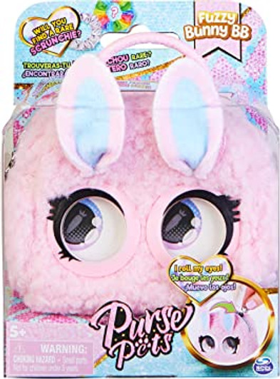  FUZZY BUNNY BB MINI PURSE PETS