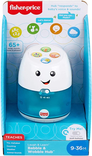 BABBLE & WOBBLE HUB BY FISHER PRICE