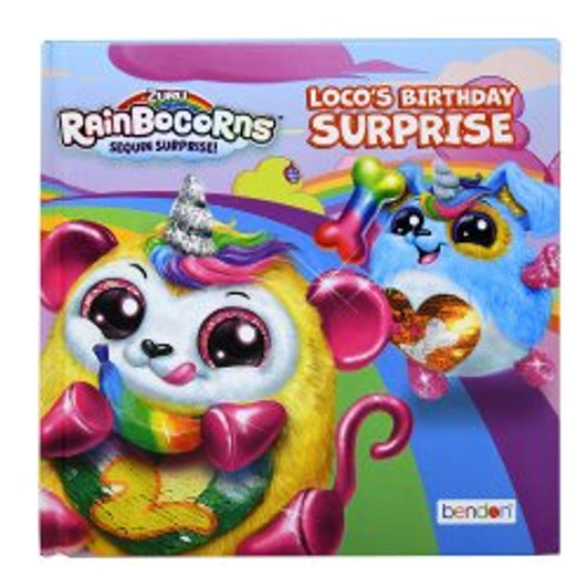 RAINBOCORNS 8X8 STORYBOOK LOCO'S BIRTHDAY SURPRISE