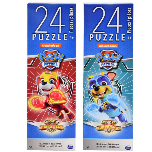 MIGHTY PUPS PUZZLE PAW PATROL 24 PCS 