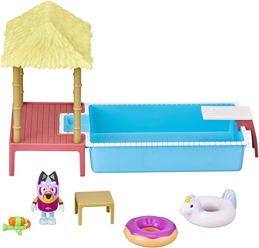 BLUEY POOL TIME PLAYSET