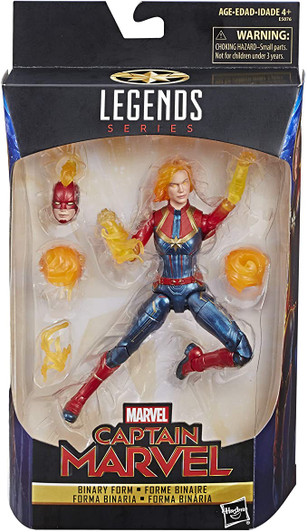 CAPTAIN MARVEL BINARY MARVEL LEGENDS