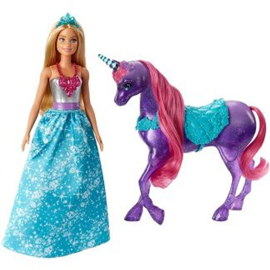 BARBIE DREAMTOPIA PRINCESS WITH SHIMMERING HORSE