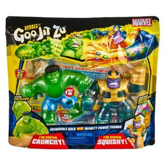 GOO JIT ZU / INCREDIBLE HULK VS INFINITY POWER THANOS