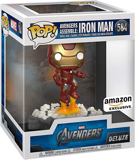 AVENGERS ASSEMBLE: IRON MAN #584 DELUXE FUNKO POP