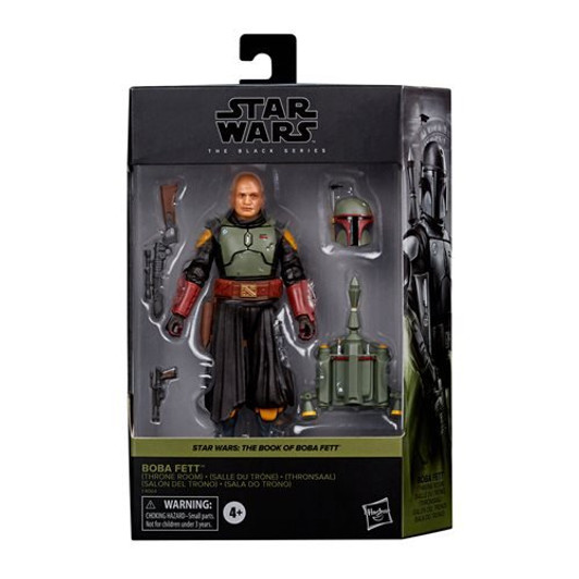 BOBA FETT (THRONE ROOM) STAR WARS THE BLACK SERIES; THE BOOK OF BOBA FETT