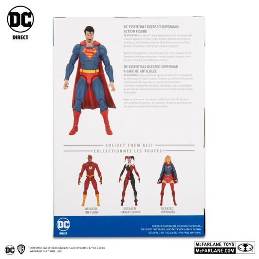 DCEASED SUPERMAN (DC ESSENTIALS) 7 IN FIGURE