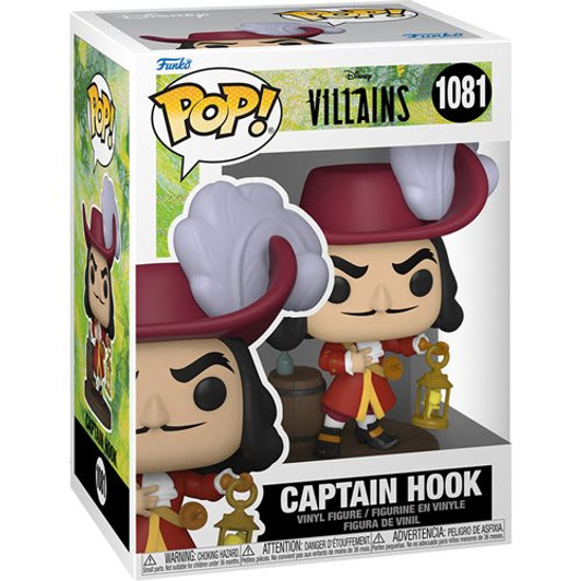 CAPTAIN HOOK #1081 DISNEY VILLAINS FUNKO POP