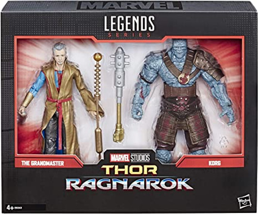 THE GRANDMASTER AND KORG MARVEL LEGENDS MARVEL STUDIOS 2 PACK