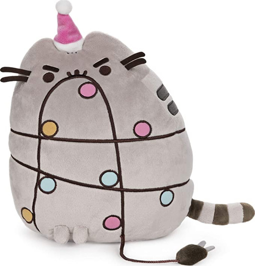 CHRISTMAS LIGHT UP PUSHEEN BY GUND