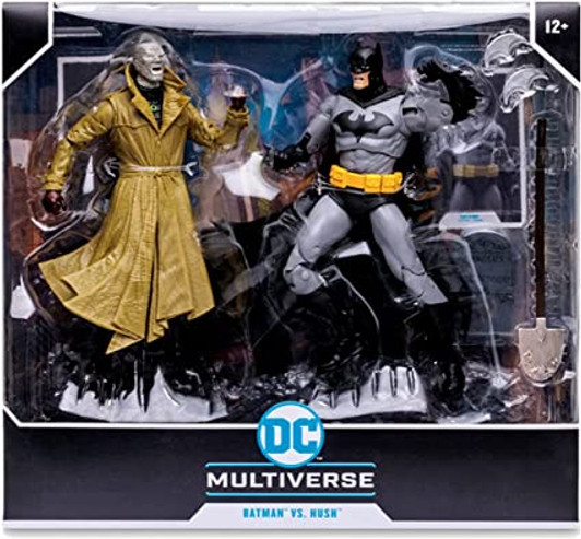 BATMAN VS. HUSH MCFARLANE DC MULTIVERSE 2 PACK