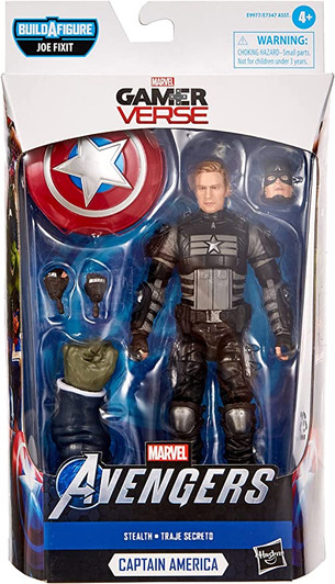 CAPTAIN AMERICA GAMERVERSE STEALTH SUIT MARVEL LEGENDS