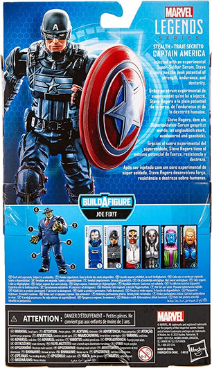 CAPTAIN AMERICA GAMERVERSE STEALTH SUIT MARVEL LEGENDS