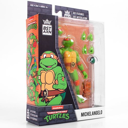 MICHELANGELO TEENAGE MUTANT NINJA TURTLES (TMNT) BST AXN 5 ''