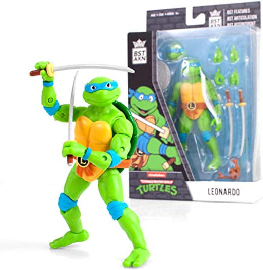 LEONARDO TEENAGE MUTANT NINJA TURTLES (TMNT) BST AXN 5 ''