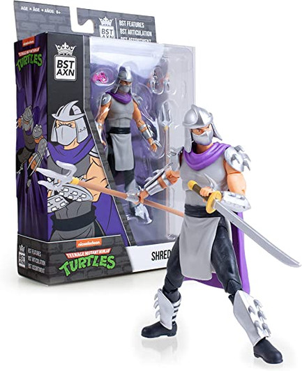 SHREDDER TEENAGE MUTANT NINJA TURTLES (TMNT) BST AXN 5 ''