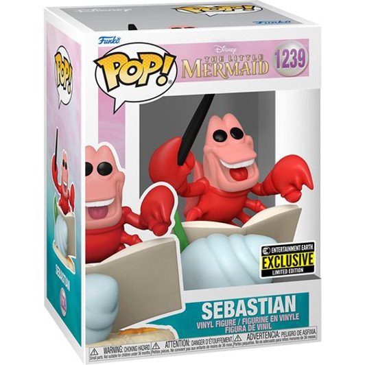 SEBASTIAN #1239 THE LITTLE MERMAID FUNKO POP