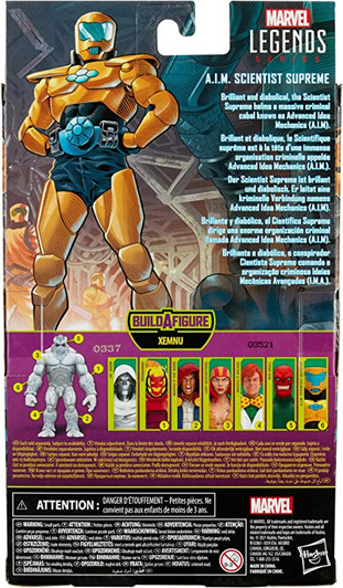 A.I.M. SCIENTIST SUPREME SUPERVILLIANS MARVEL LEGENDS 