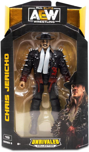 CHRIS JERICHO PAINMAKER #63 AEW UNRIVALED SERIES 8